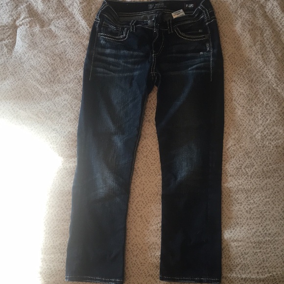 Silver Suki Mid Capri - Picture 1 of 6